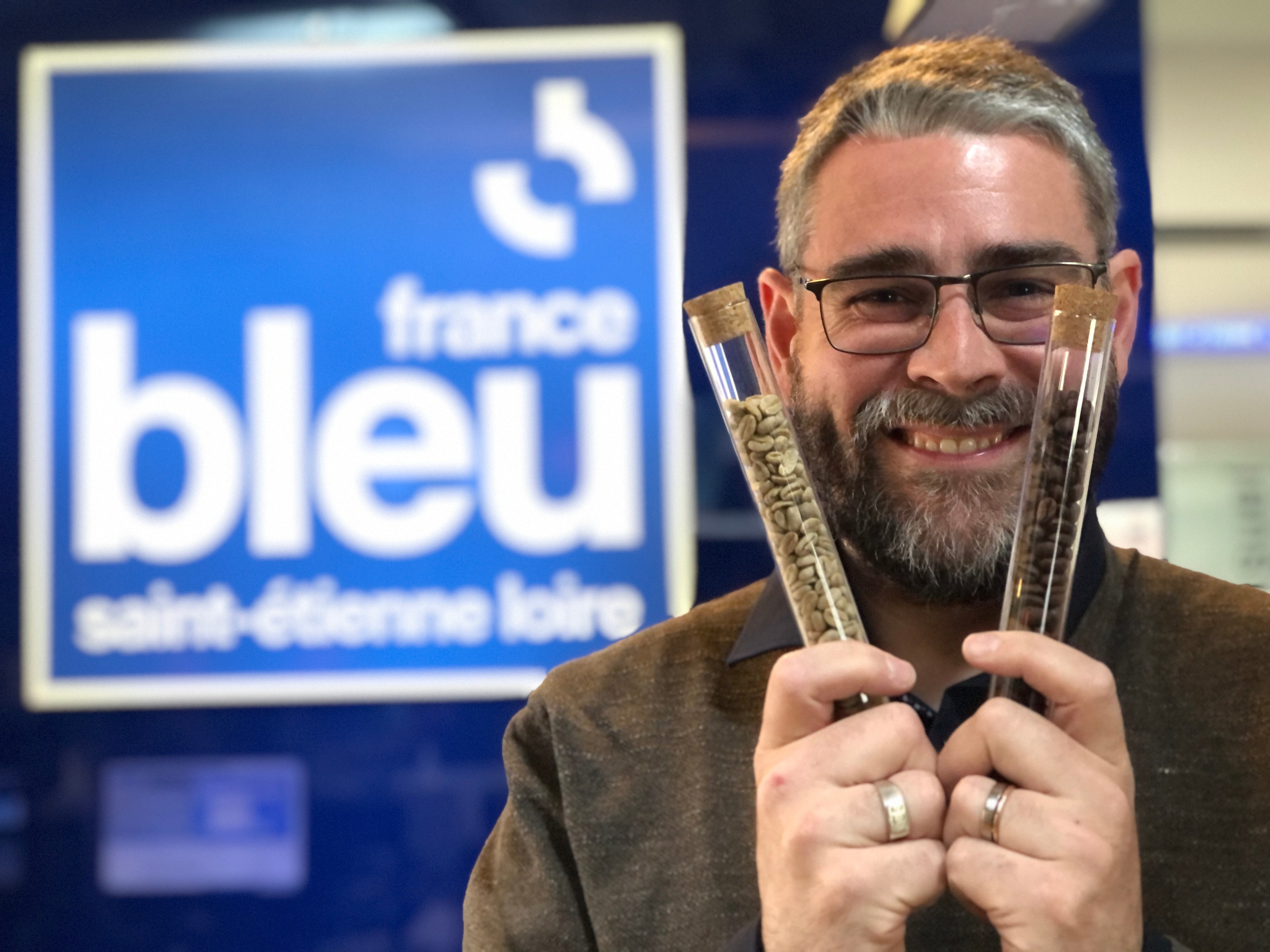 Parlons café à l'antenne de France Bleu !