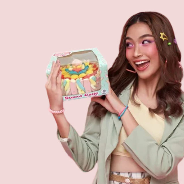 Gâteau de bonbons "Sweet cake box"