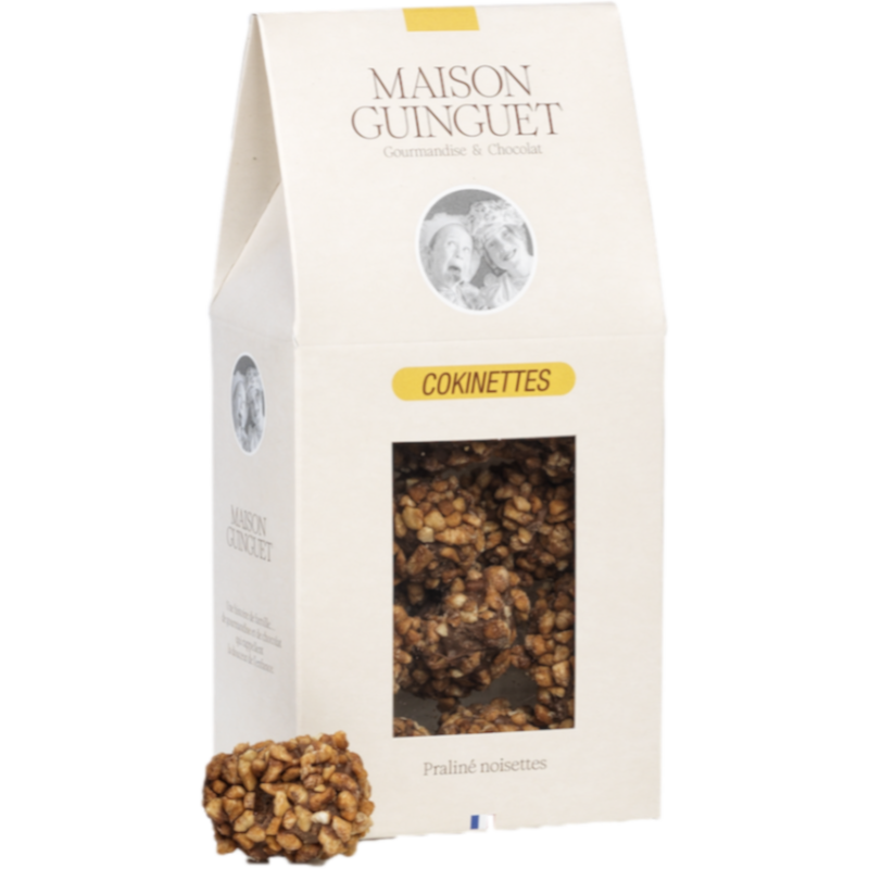 Étui cokinettes au praliné noisette Maison Guinguet