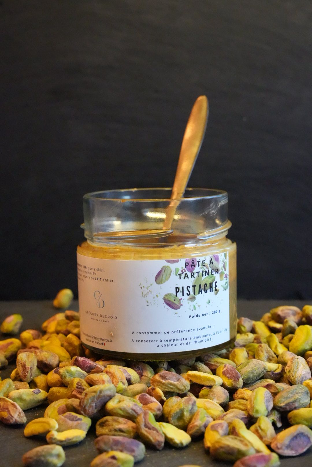 Pâte à tartiner Pistache