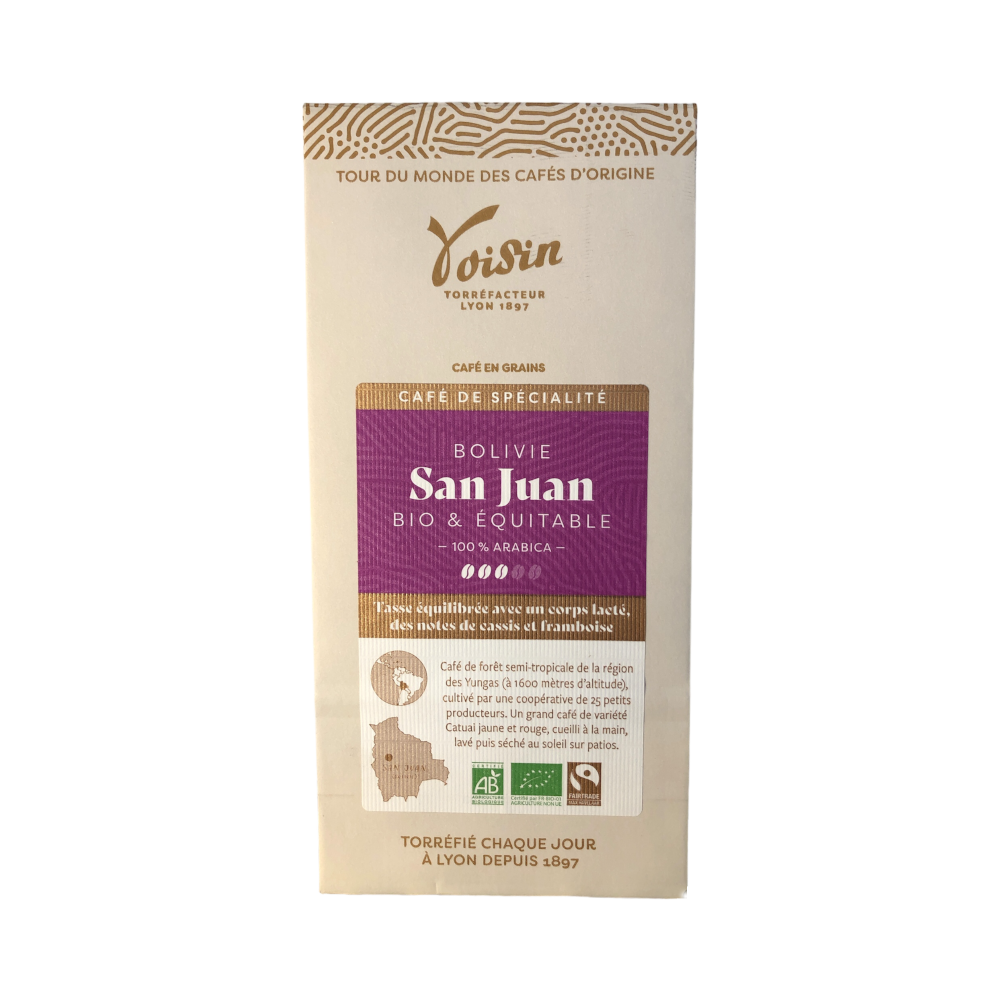 Café "San Juan" BIO de Bolivie