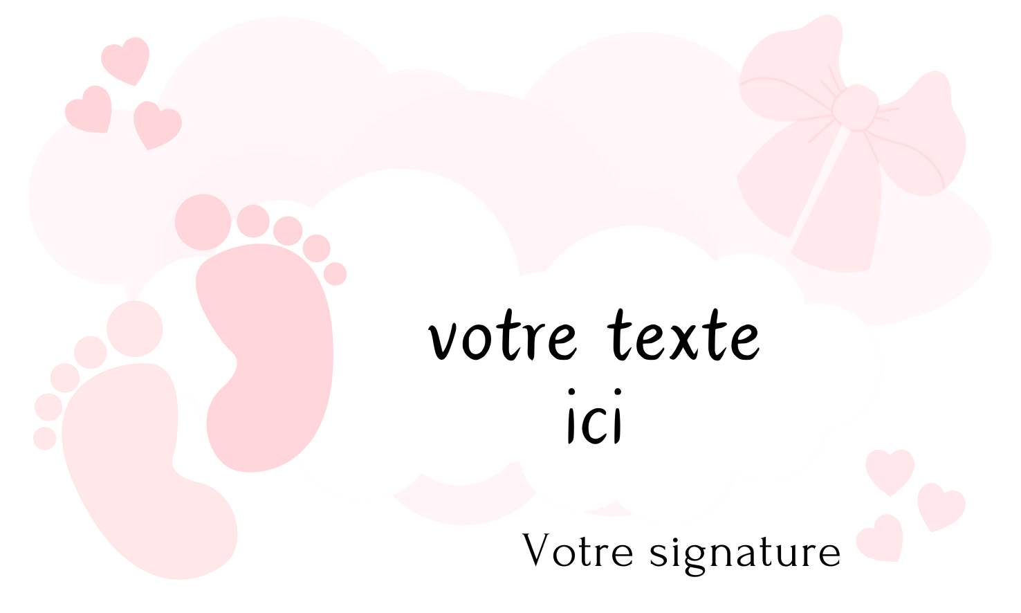 Carte personnalisée avec enveloppe