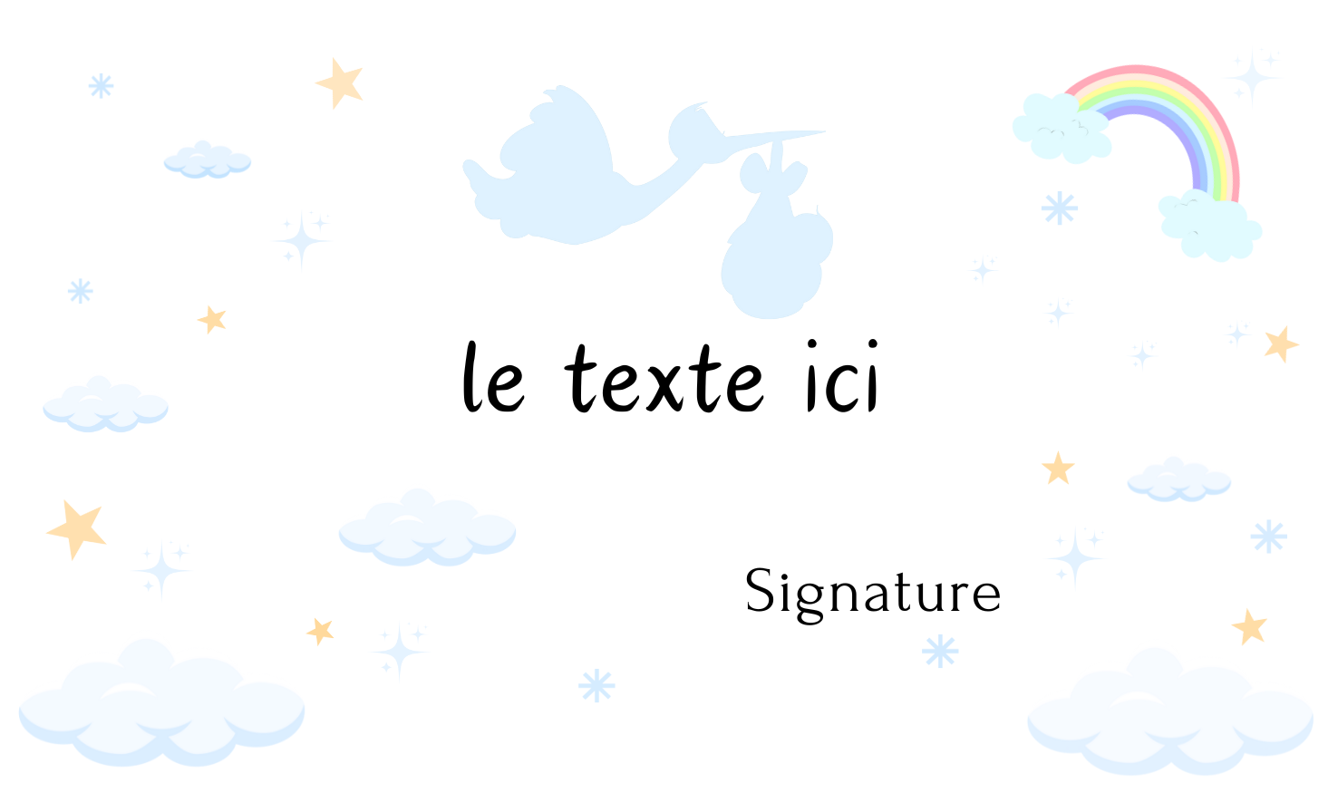 Carte personnalisée avec enveloppe