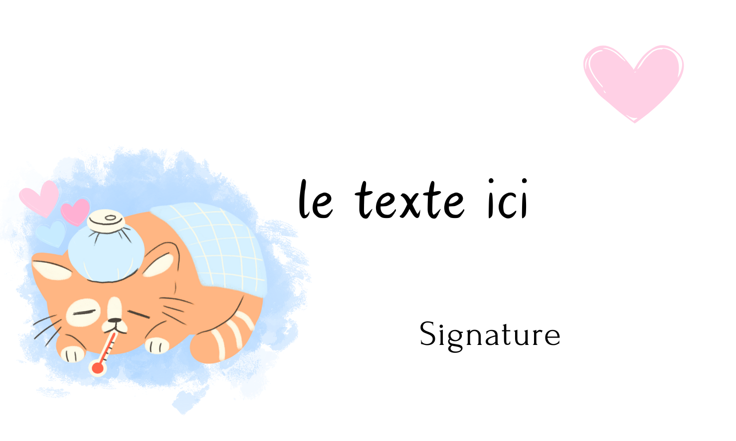 Carte personnalisée avec enveloppe