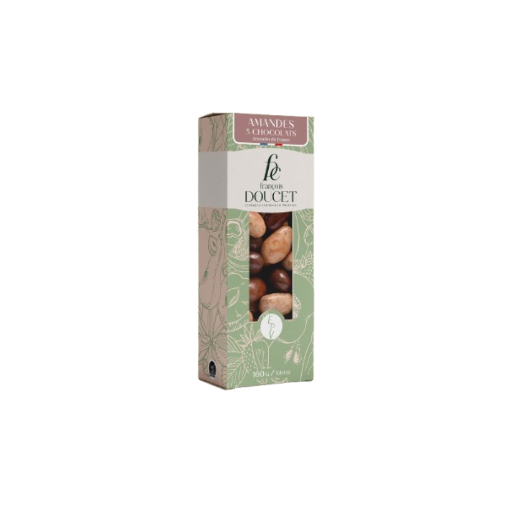 Etui Amandes 3 chocolat