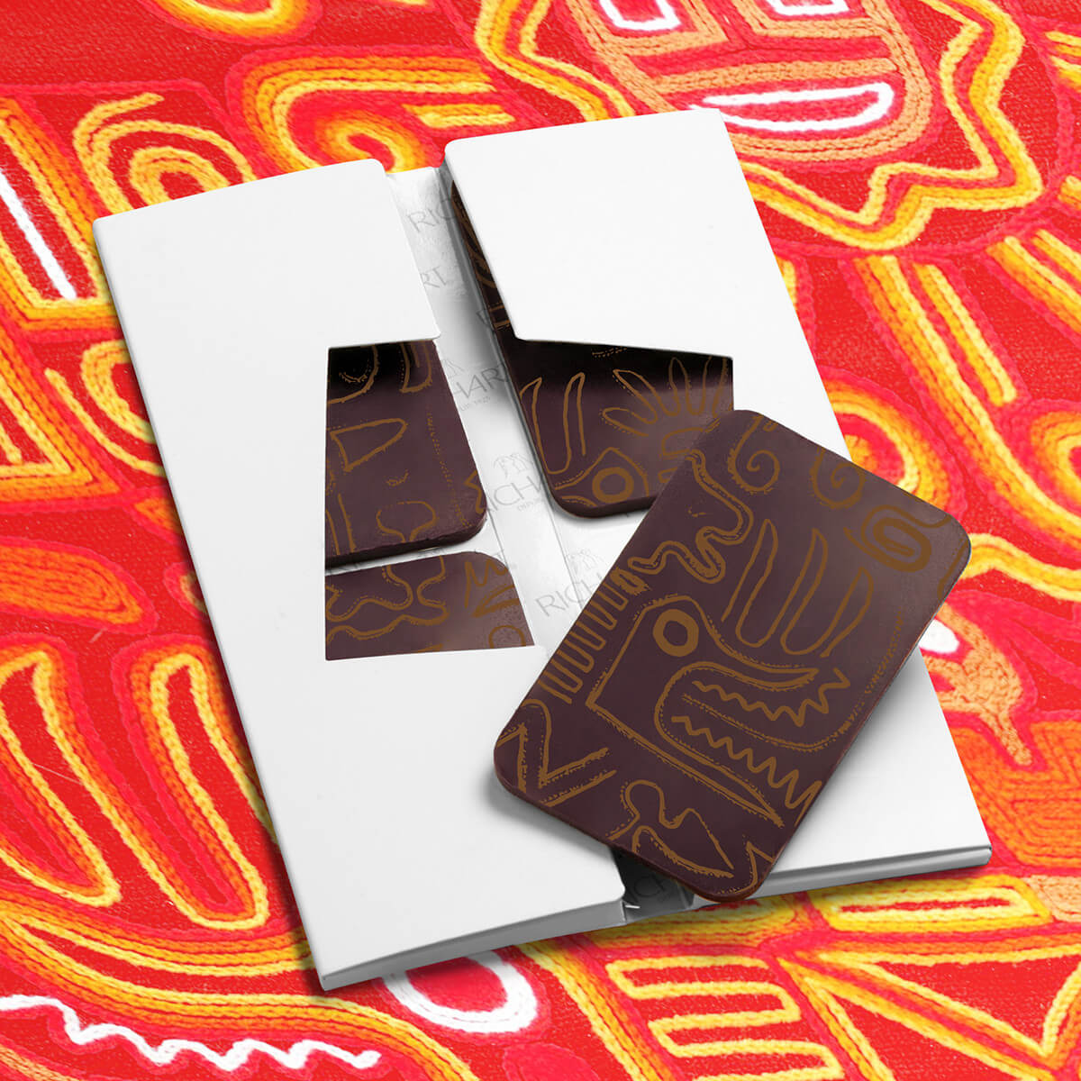 Tablette-écrin Linkaterra (chocolat noir 85% Pérou)