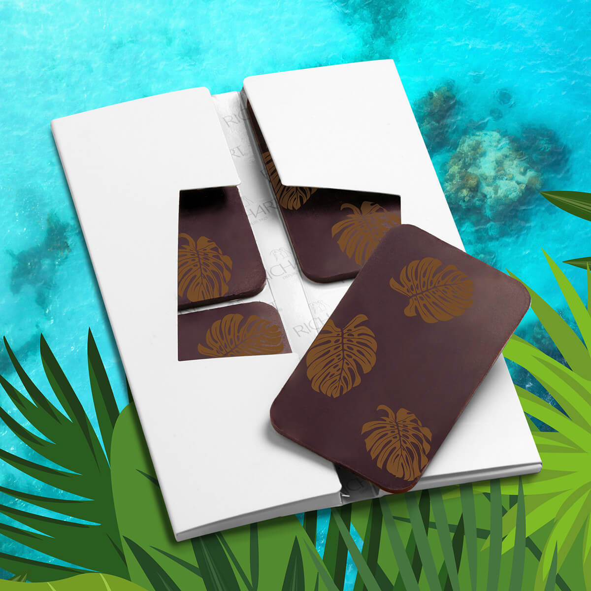 Tablette-écrin Portomé (chocolat noir 70% Sao Tome)