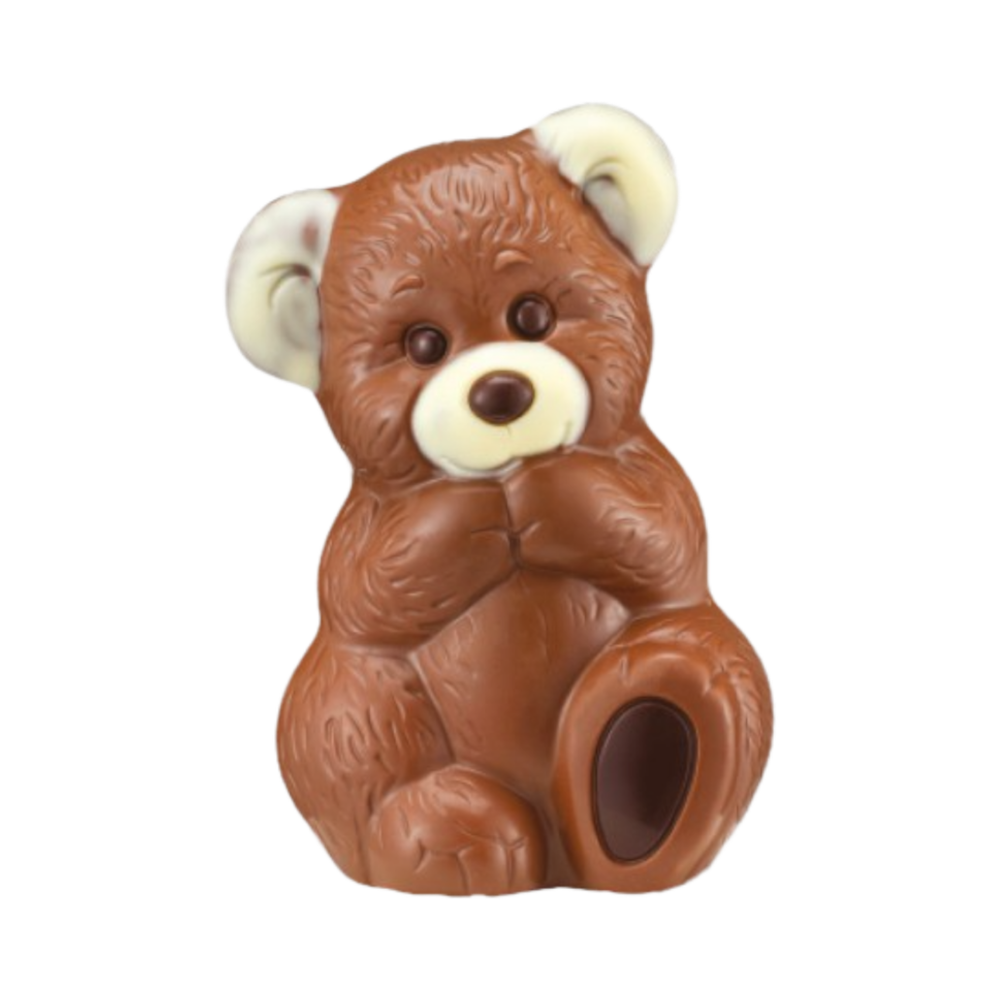 Moulage de Pâques Ourson chocolat au lait - Confiserie des Arcades