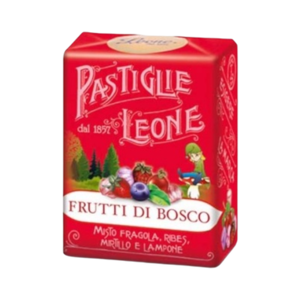 Boîte de pastilles aux fruits