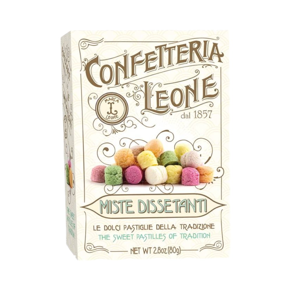 Boîte de pastilles aux fruits