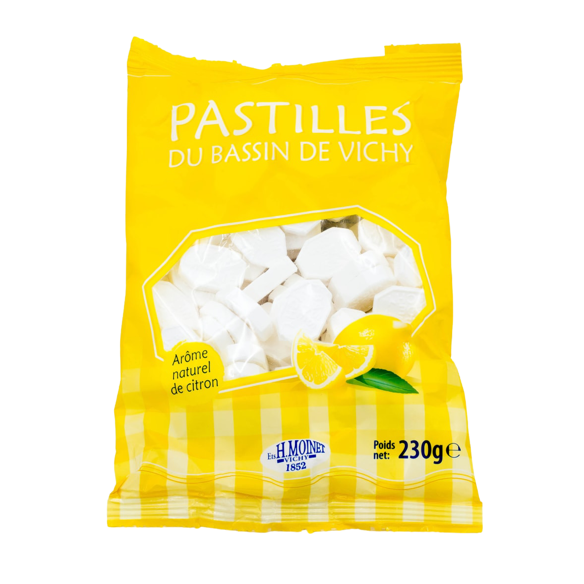 Sachet de pastilles de Vichy au citron