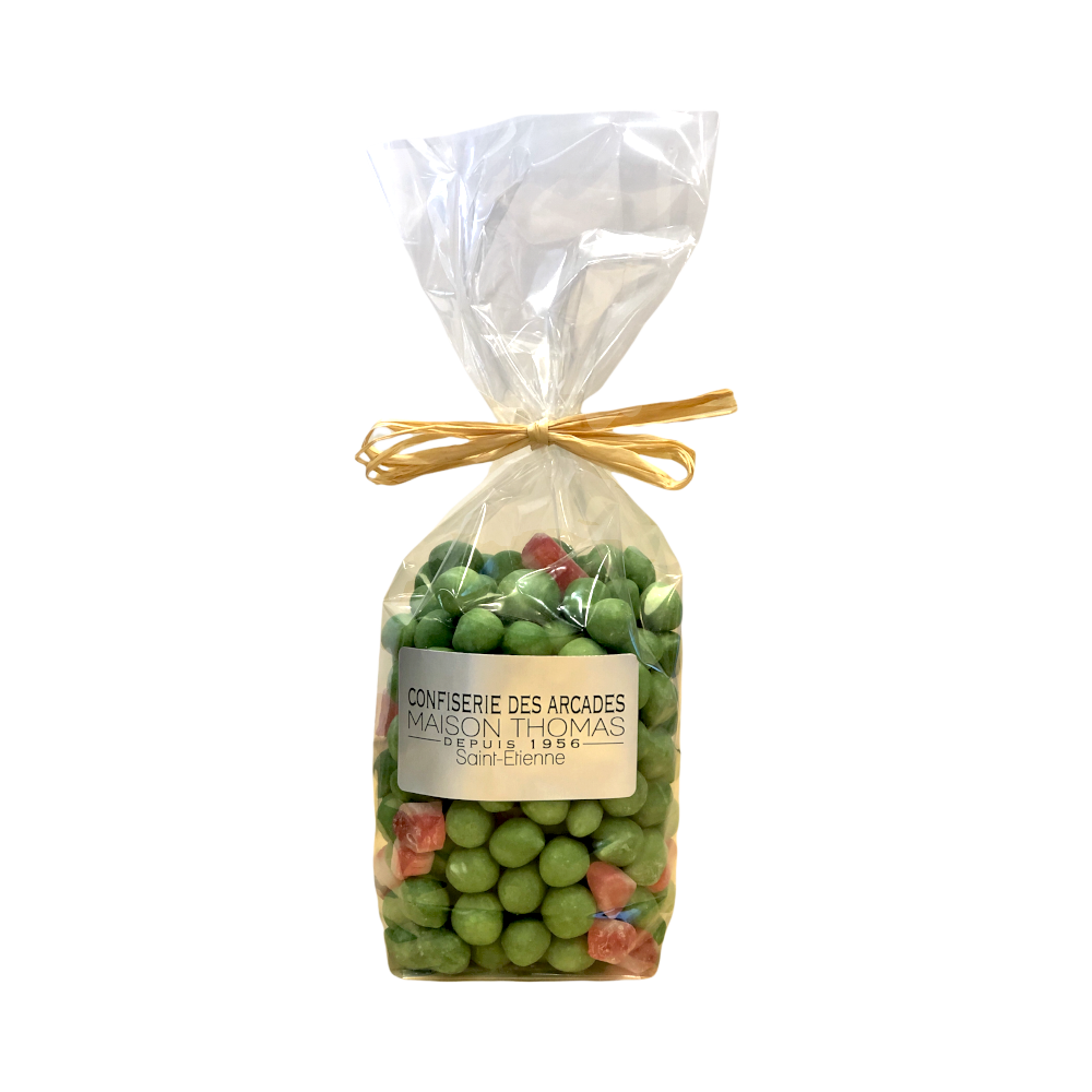 Sachet petits pois aux lardons