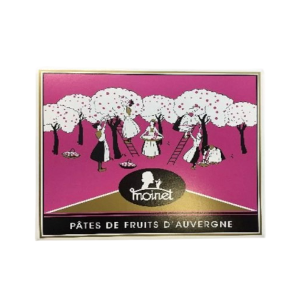Coffret de pâtes de fruits d'Auvergne 1kg