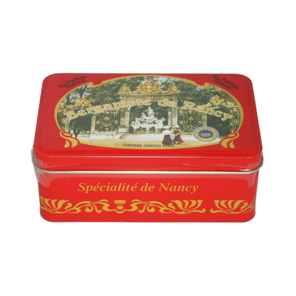 Boite métal de Bergamotes de Nancy IGP