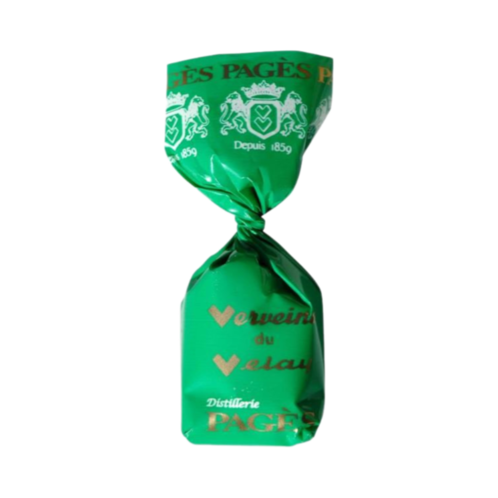 Liquor-filled verbena candies
