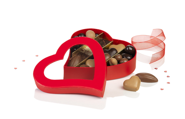 Coffret Cœur Rouge – Confiserie des Arcades