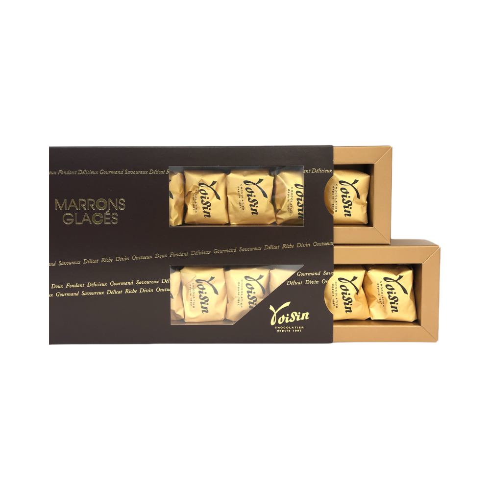 Coffret de marrons glacés