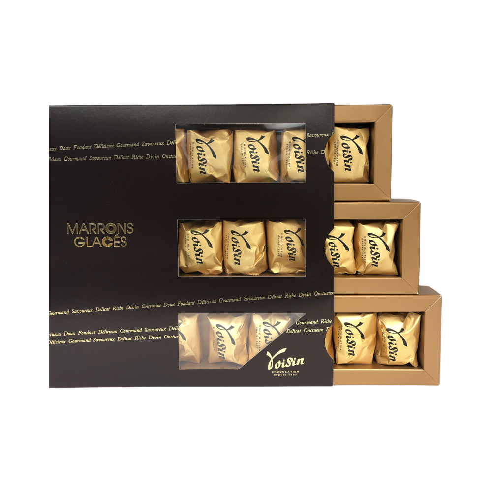 Coffret de marrons glacés