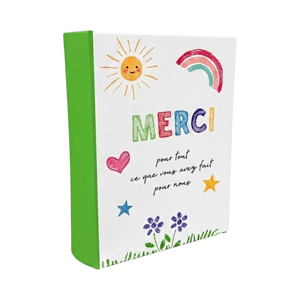 Coffret « Merci » chocolats - Cadeau maître & maîtresse