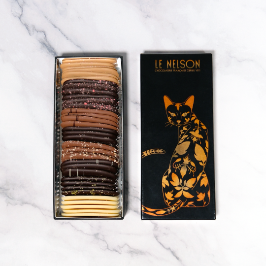 Coffret langue de chat