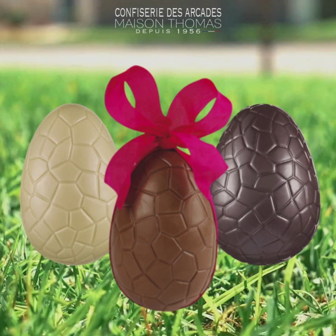 Oeuf Écaille chocolat au lait Voisin