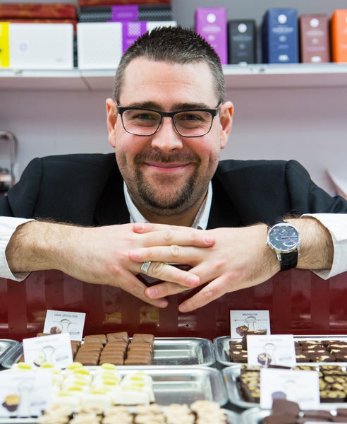 Tristan THOMAS dirigeant de la confiserie des arcades