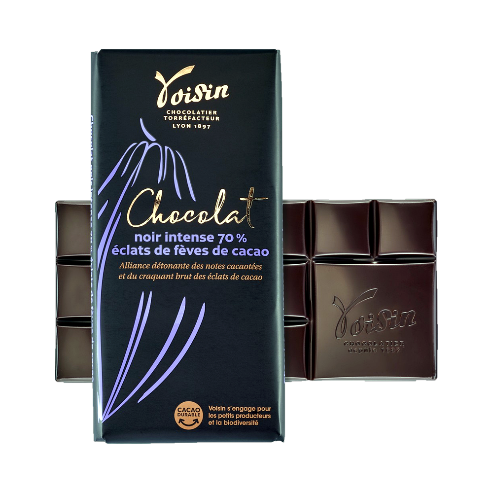 Tableta “Colección Degustación: Trozos de Habas de Cacao”