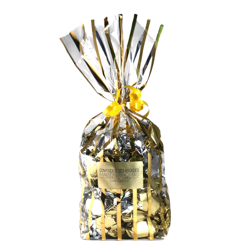 Assortiment de 40 papillotes artisanales au praliné