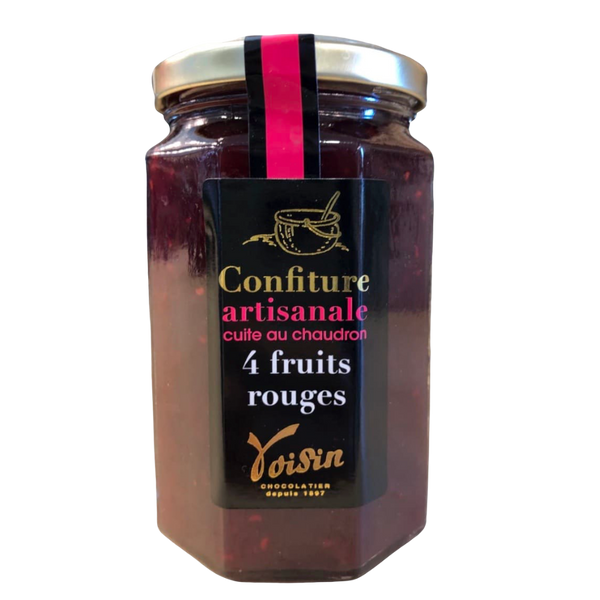 Confiture Artisanale « 4 Fruits Rouges » - Confiserie des Arcades