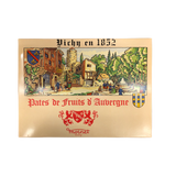 Coffret de pâtes de fruits "Vichy en 1852"