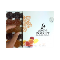 Coffret de Pâtes de Fruits "Les Palets" 400g - François Doucet - Confiserie des Arcades