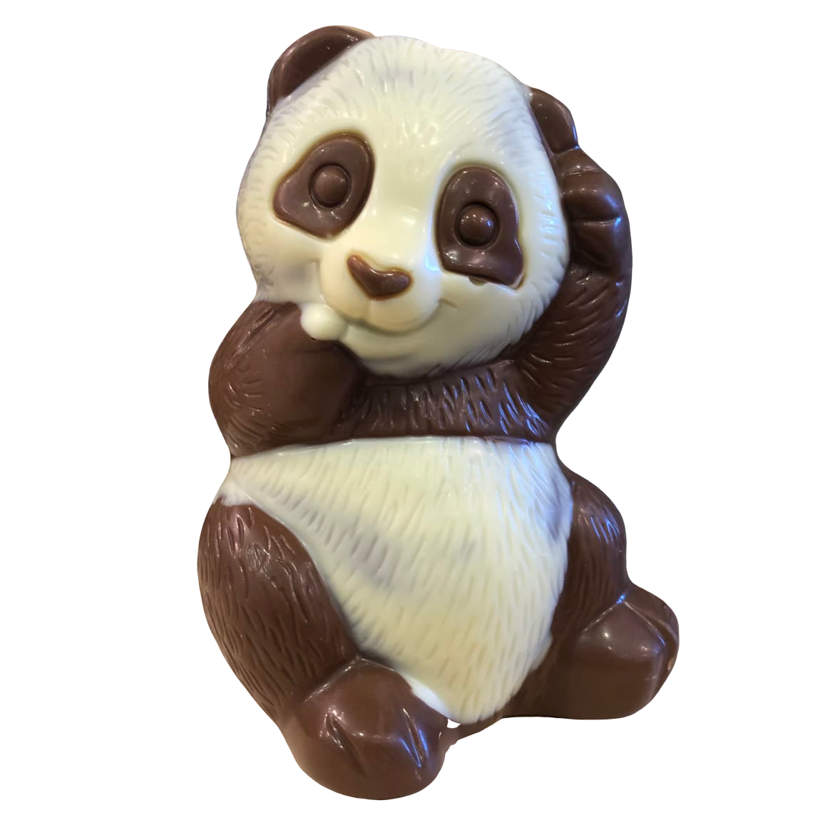 Moulage de Pâques Panda chocolat au lait - Confiserie des Arcades