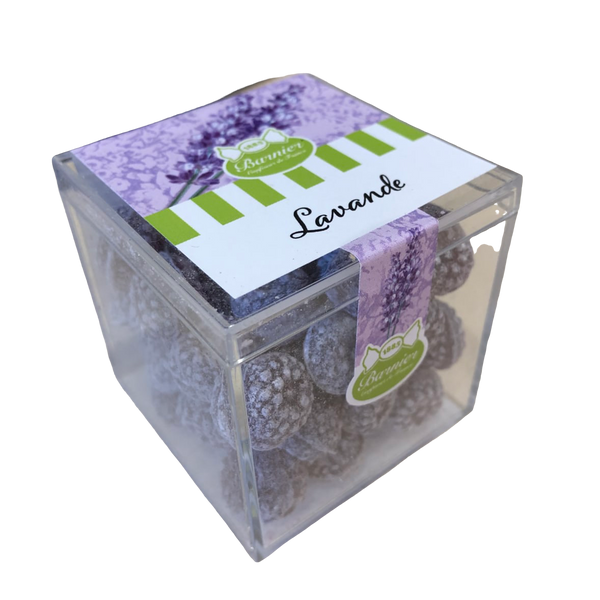 Cube bonbons à la lavande - Confiserie des Arcades