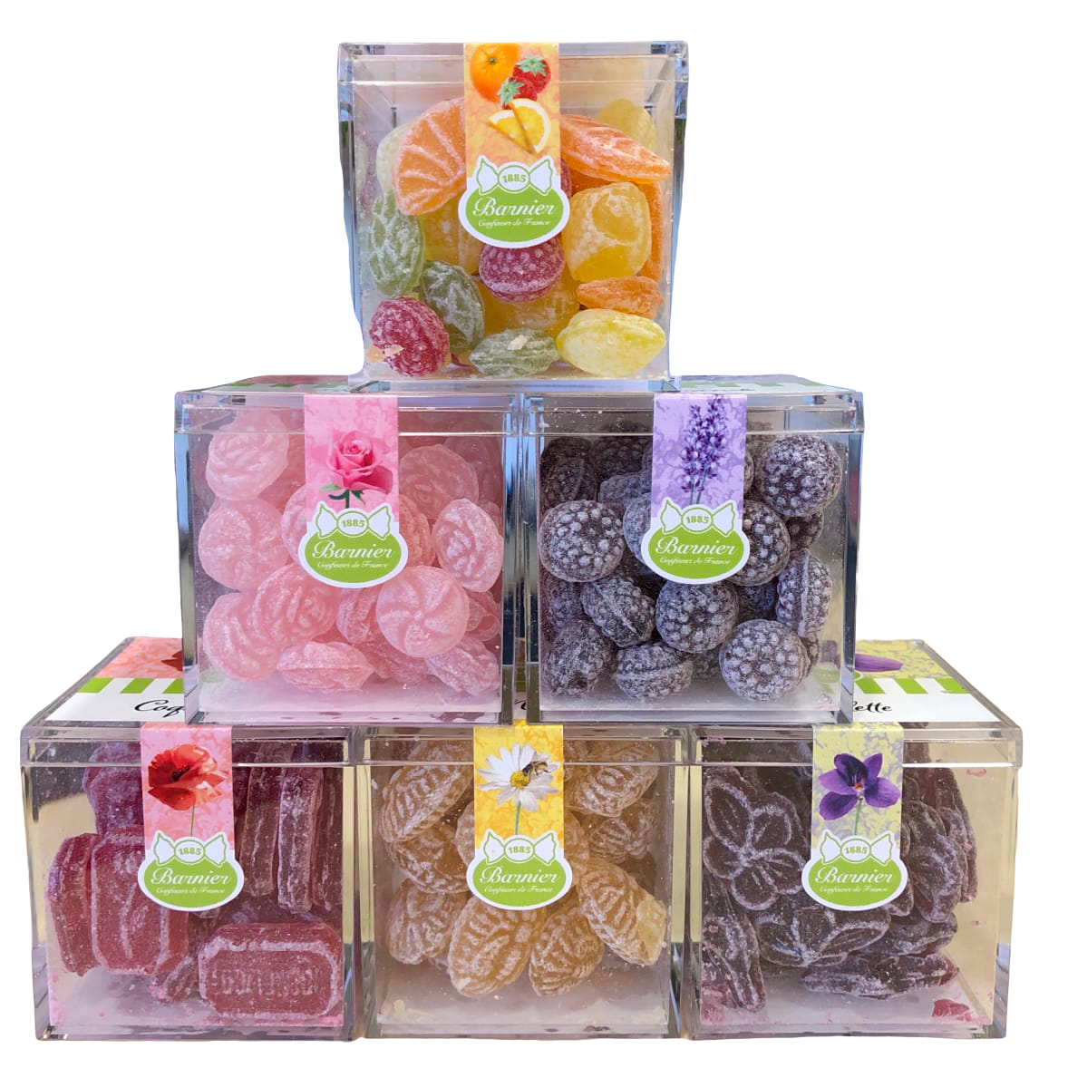 Bonbons d'antan - Salade de fruits - Confiserie Adam