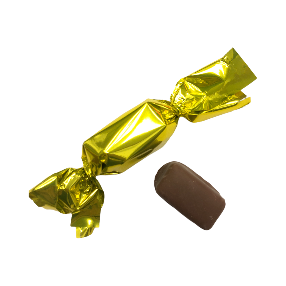 Papillotes artisanales nougat au chocolat au lait