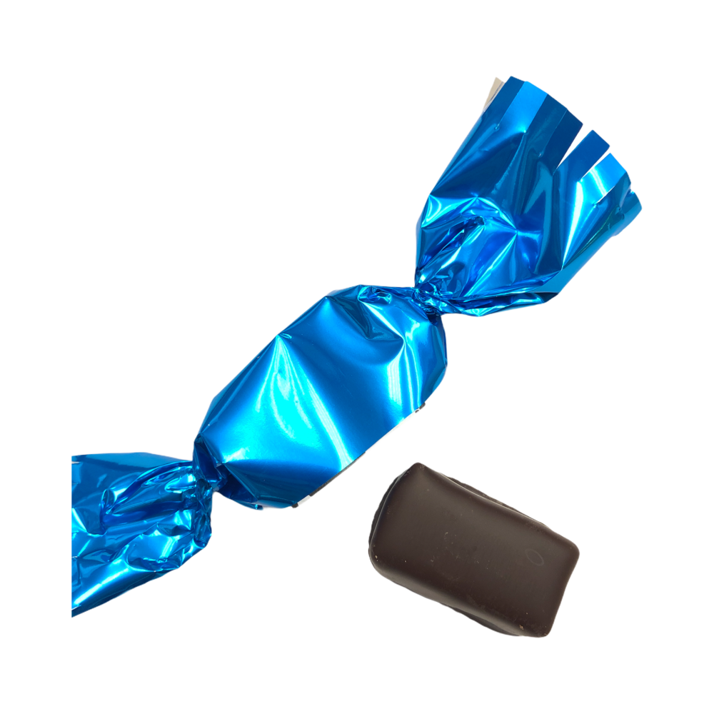 Papillotes artisanales nougat au chocolat noir
