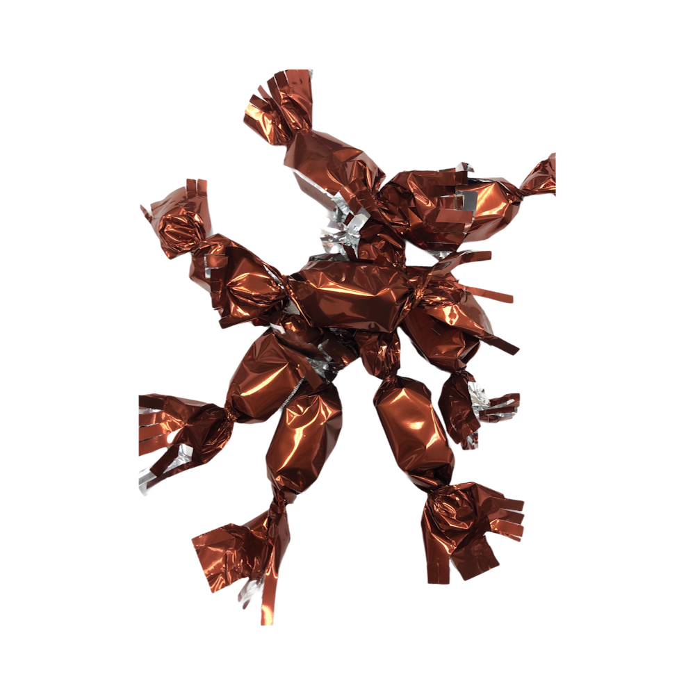 Papillotes artisanales pâtes de fruits enrobées de chocolat noir