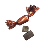 Papillotes artisanales pâtes de fruits enrobées de chocolat noir