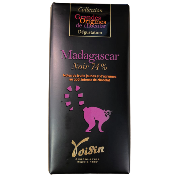 Tablette "Grandes Origines : Madagascar" - Confiserie des Arcades