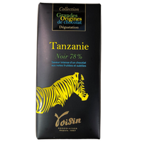 Tablette "Grandes Origines : Tanzanie" - Confiserie des Arcades
