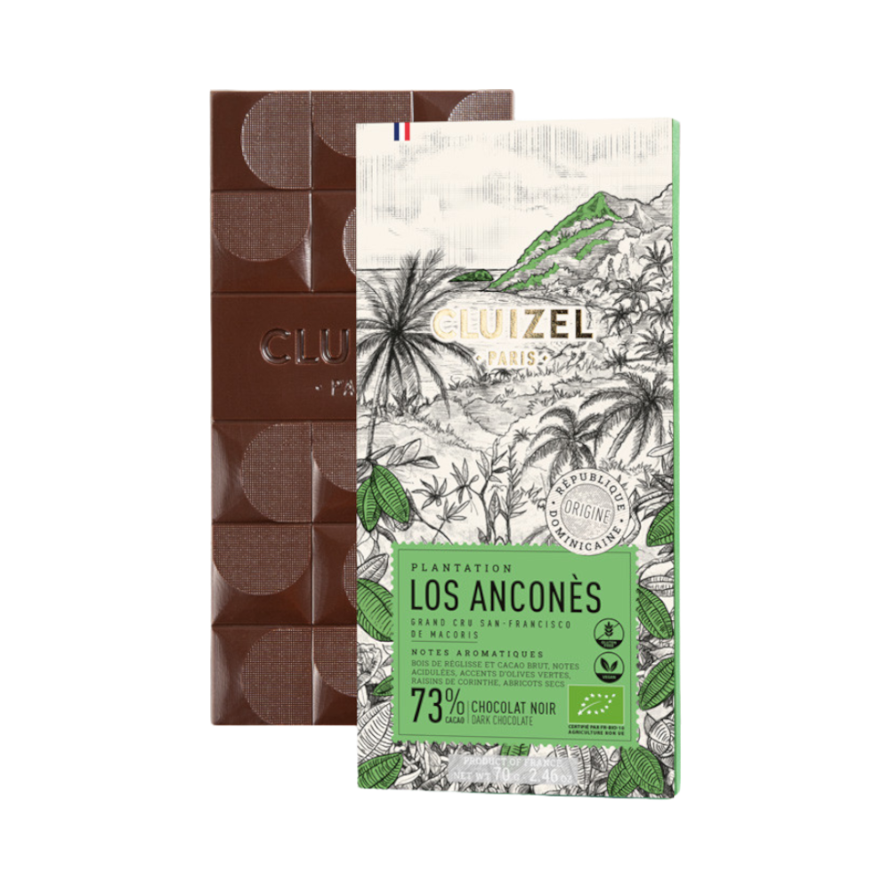 Tablette de chocolat noir "Grande Plantation : Los Ancones" BIO - Confiserie des Arcades