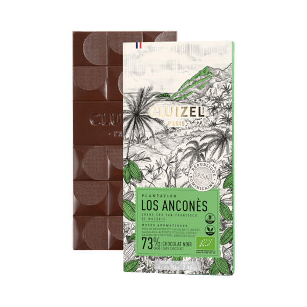Tablette de chocolat noir "Grande Plantation : Los Ancones" BIO - Confiserie des Arcades