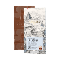 Tablette de chocolat au lait "Grande Plantation : La Laguna"