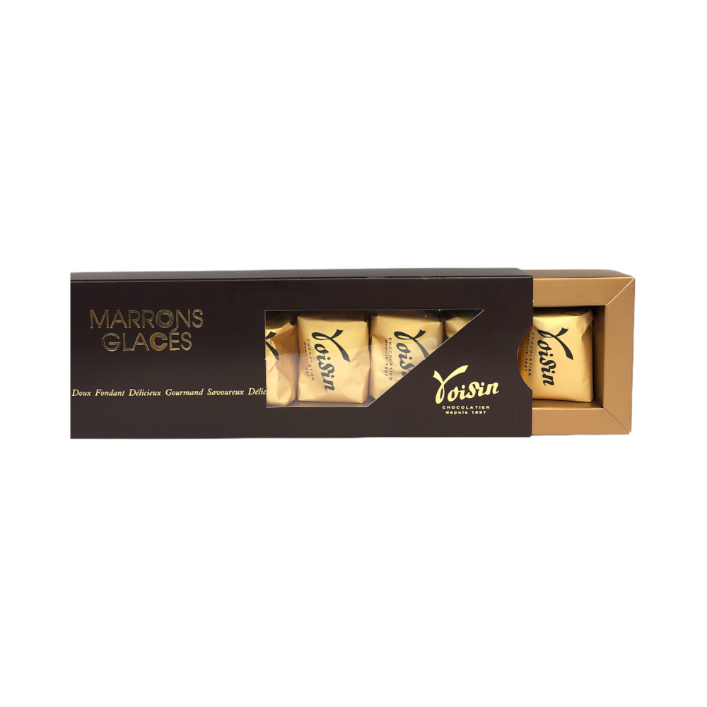 Coffret de marrons glacés