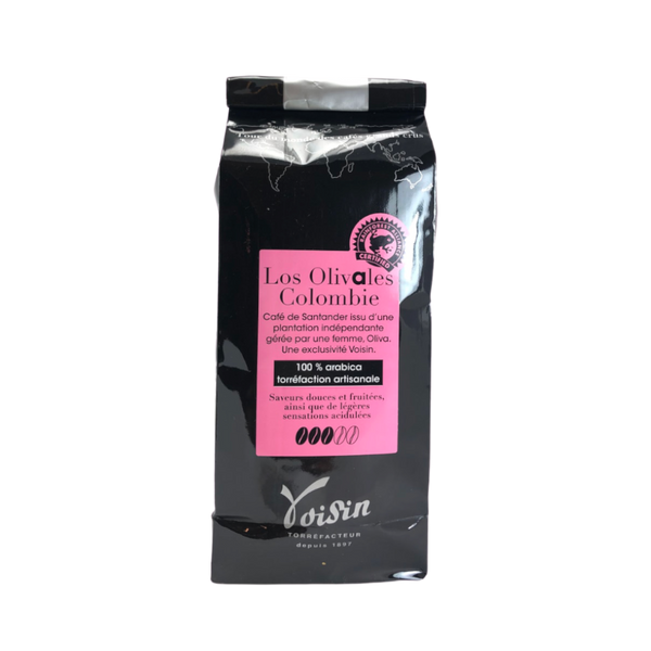 Sachet Café de Colombie 250g - Cafés et Chocolats Voisin - Confiserie des Arcades
