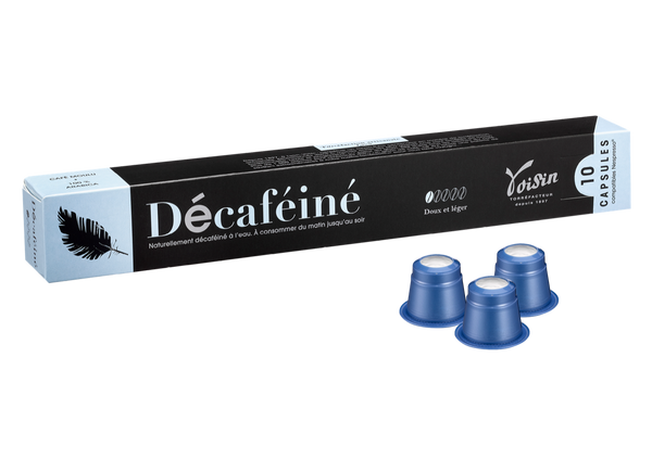 Capsules de café décaféiné - Confiserie des Arcades