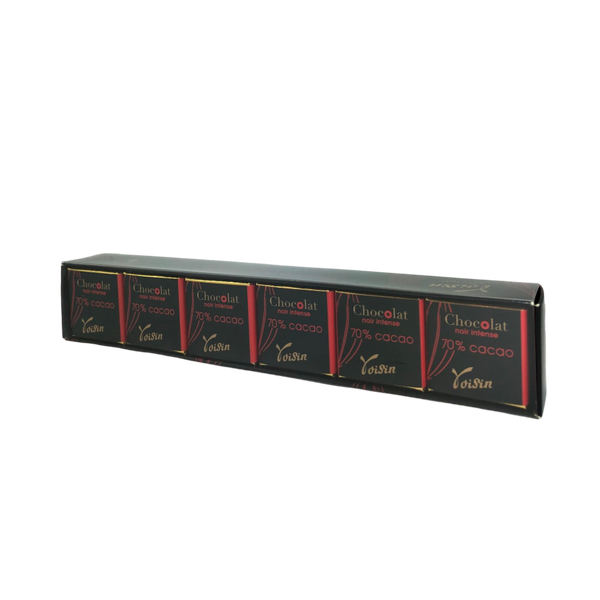 Ecrin Napolitains Noir Intense 70% - Confiserie des Arcades