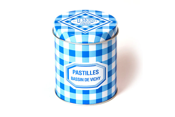 Boite métal de pastilles du Bassin de Vichy 200g