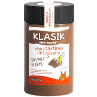 Pâte à tartiner 280g Klasik sans sucre - Confiserie des Arcades