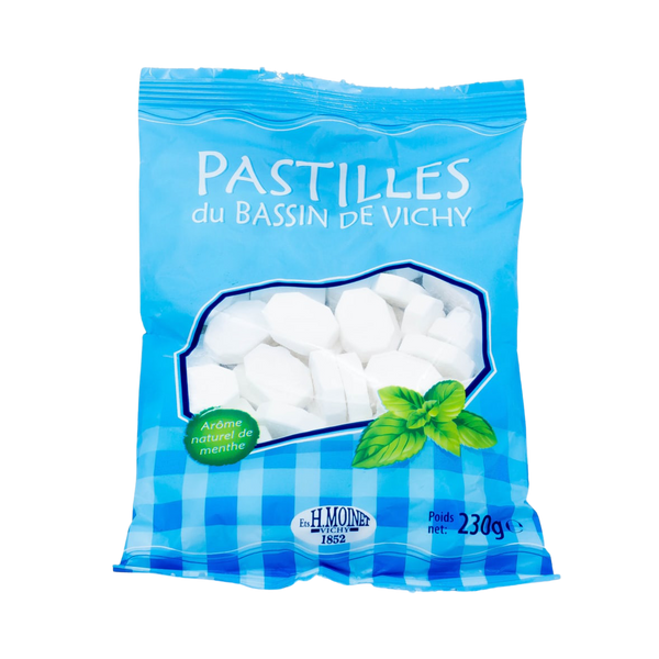 Sachet de pastilles de Vichy à la menthe